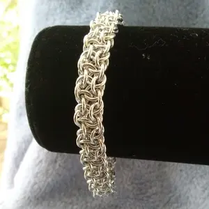 Vipera Berus Chainmaille Bracelet 18g