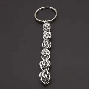 Sweetpea Chainmaille Keychain 16g