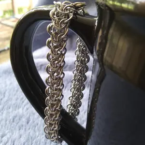 Elfweave Braid 20 gauge Handmade Chainmaille Bracelet