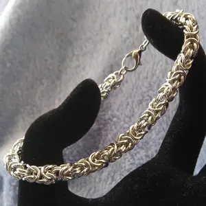 Byzantine 20 gauge Handmade Chainmaille Bracelet