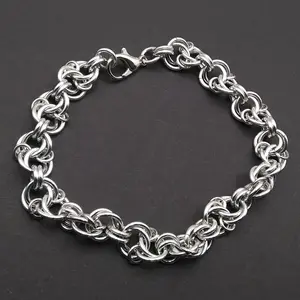 Celtic Spiral Knot Handmade Chainmaille Bracelet